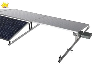 Roof Solar Bracket Structure Tracking PV Concrete Ballast Flat Roof Solar Mounting System