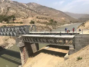 China Manufacture Prefabricated Steel Truss Pedestrian Bailey Bridge Zb100/ 321 Type