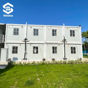 Worker Prefab House Low Cost Fast Install Anti Seismic Modular Prefabricated Container Dormitory Tiny House for Island Communities/Desert Camps/Project Housing