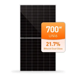 Ue Half Cell Monocrystalline Bifacial Solar Panels 690W 680W 670W 660W 650W 645W 640W PV Solar Module From China