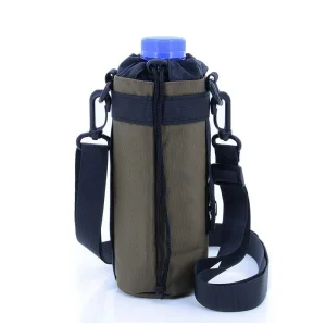 Outdoor hiking water bottle pouch carrier bag
