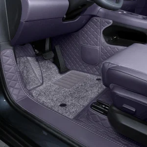 Alfombra ecológica de alta calidad para Cadillac Escalade 7seats 2017 Tapetes de cuero de lujo para automóviles