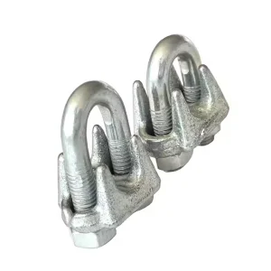High Strength and Quality Stainless Steel Cable Management Wire Rope Clip Wire Rope Cable Protection Clip