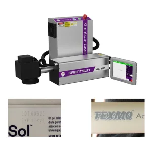 Factory Price UV Laser Marking Machine Dm Qr PP PE PVC Film