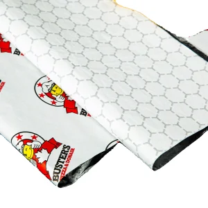 Recyclable Greaseproof Wax Coated Baking Sandwich Paper Food Wrapping Burger Paper Roll Custom Logo Waterproof Sugar Pizza