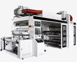 Saco de Embalagem de Alimentos em Polietileno Tipo 4 Máquina de Impressão Flexográfica em Cores
