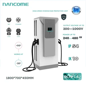 Nancome Charging Station for Commercial Fleets with High-Power DC Charging
