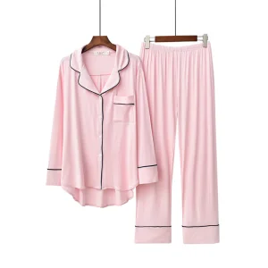 Pajama Set 2pc Pajama's for Women Pajama Sets for Women's Night Wear Nighties for Woman Soft Sleep Wear