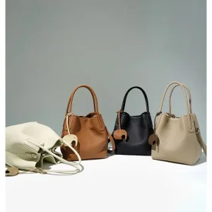 Luxury Genuine Leather Durable Waterproof Handbag