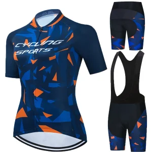 Women's Printed Cycling Jersey
