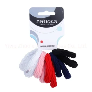 Top Quality Fashion Fabric Hair Band Ties Accessories for Girls