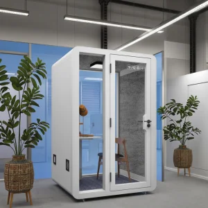 Compact Portable Home Voice Over Booth Autonomous Ai Work Pod Autonomous Zen Pod Acoustic Pods