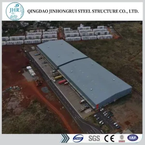 Low Cost Steel Structure Frame Construction Prefabricated Metal Aircraft Hangar with Customized Structural Drawing Design