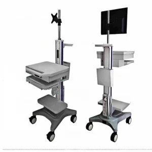 New Nursing Monitor Ultrasound Trolley Mobile Medical Equipment of The Hospital