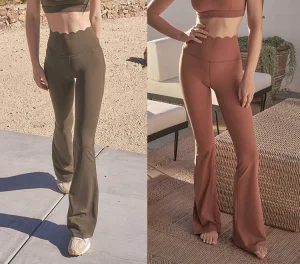Pantalones de deporte y fitness, pantalones de yoga de cintura alta