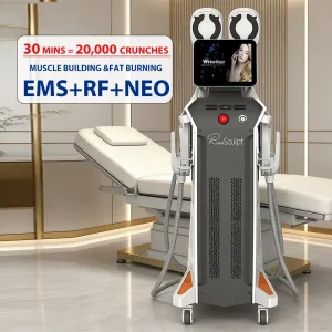 Beauty Products EMS +RF 5 Handle Slimming EMS Body Sculpting Machine