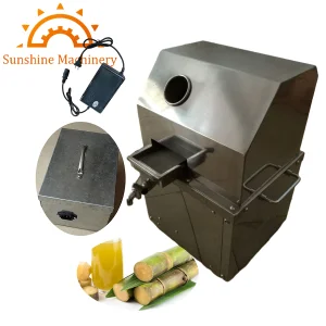 Extrator de Suco de Cana-de-Açúcar Elétrico de Frutas de Cana