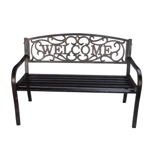 Hot Sale Cast Iron Welcome Bench for Garden