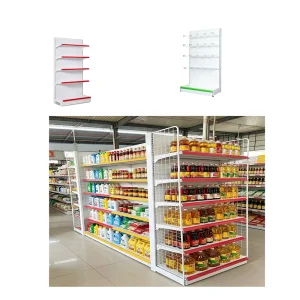 Gui Chang Double-sided Adjustable Metal Retail Shelving