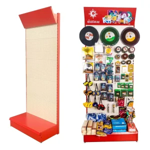 Factory Price Floor Standing Pegboard Bins Box