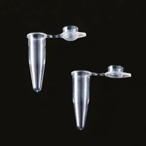 Laboratory Conical Bottom Transparent Leakproof Clear PP Graduated 0.5 Ml 1.5ml PCR Centrifuge Tube with Screw Cap Lids Price