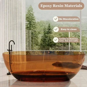 Transparent Resin Tub