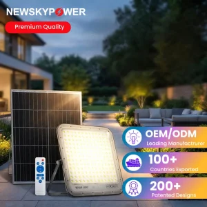 High Power Solar Flood Light