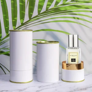 Firstsail White Cardboard Cylinder Packaging