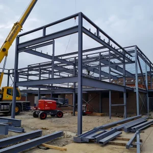 China Galvanized Prefabricated Factory Price Steel Structure
