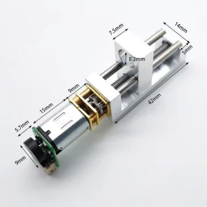 2.4V Brush Micro DC N20 Gear Motor