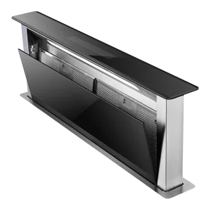 Space Saving Smart Electric Downdraft Range Hood Kitchen Extractor