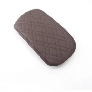 Car Center Console Cover Cozy Microfiber Leather Car Armrest Cover Cushion