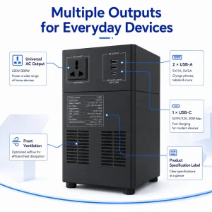 1004wh Portable Power Source