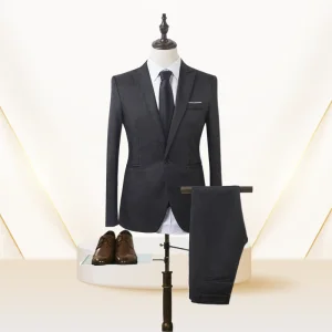 Quality Men's Business Suits Plus Size