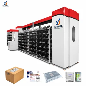 3D Intelligent Put Sorting Wall High Capacity Order Processing System Pick To Light