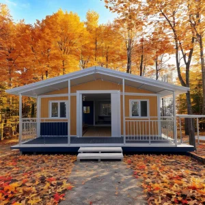 China Luxury Expandable 40ft Container House