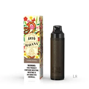 Wholesales 5000 Puffs Disposable Vape Pod Device with Child Lock Rechargeable Akso Havana Disposable Vape Pen E Cigarette