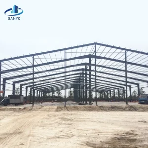 Cold Storage Industrial Portable Large Span Prefab Steel Frame Structure Food Factory Warehouse Metal Workshop Building for Sale