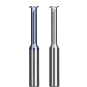 30&deg; Single Tooth Thread End Mill Trapezoidal Internal Mini Carbide Thread Cutters TR6 8 10 12 for Steel and Stainless Steel