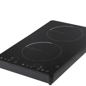 Portable Home Appliance Vertical Double Cooking Area Induction Cooktop Domino Induction Cooker