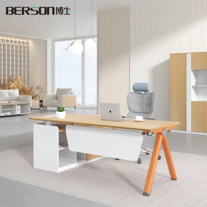 Mesa de Escritório em Madeira L