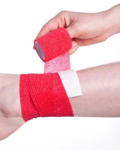Self-Adherent Cohesive Bandage Medicalwrap Sports Tape for Medicaluse Sports First Aid and Helps Protect Skin