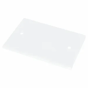 Wholesale 1-Gang Blank Wall Plate, Standard Size, Glossy White Manufacturer, Supplier
