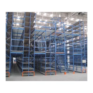 Factory Price Multi Tier Rack Customized Storage Shelf Warehouse Multi-Level Storage Office Platform Steel Mezzanine System