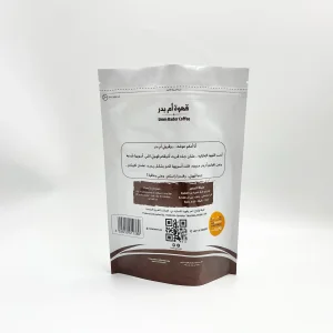 طباعة مخصصة من الألمنيوم فويل مايلر درجة غذائية مقاومة للتسرب لتغليف الشوكولاتة والوجبات الخفيفة ورقائق البطاطس في أكياس بلاستيكية بسحاب كيس دوى قائم