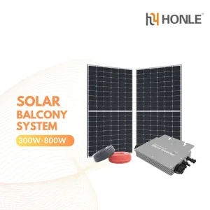 Factory Price Solar Energy System 400W Balcony Germany Small Solar System All in One Solar Balcony Install 400W Europe with Micro Inverter