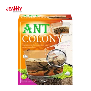 STEM DIY Craft Handmade Kit Educational Toys Ant Farm Habitat Colony Science Toy Kit Children for Kids