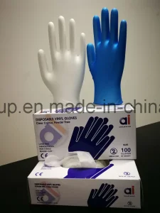 Heavy Nitrile Vinyl Gloves