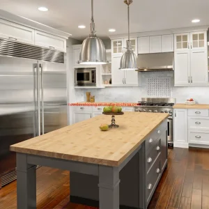 Durable Bamboo Plywood Kitchen Island Countertop for Chefs