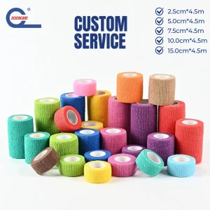 Medical Elastic Non-Woven Cohesive Bandage